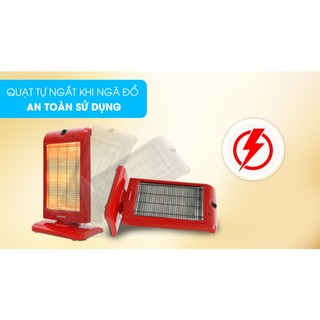 Quạt sưởi halogen Sunhouse SHD7016