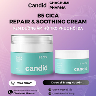 Kem Dưỡng Ẩm Hỗ Trợ Phục Hồi Da B5 CICA - Candid B5 CICA Repair & Soothing Cream 50ml