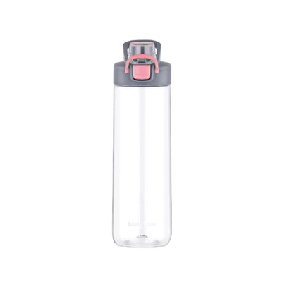 Bình Nước Nhựa LocknLock One Touch Spout Bottle ABF786PIK 750ml, Hàng Chính Hãng, Mở 1 Chạm- JoyMall