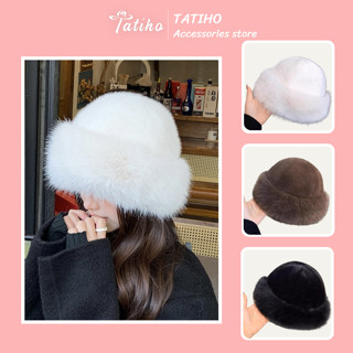 Mũ Miki Lông Cừu Unisex, Nón Tròn Không Vành Chất Lông Mềm Mịn Ấm Áp Thời Trang Mùa Đông Hàn Quốc - Mã NV069