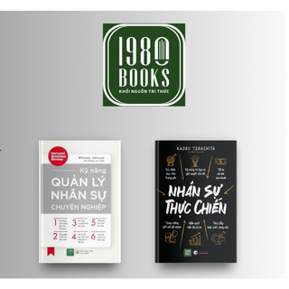 Sách - Combo 2 cuốn: Kỹ Năng Quản Lý Nhân Sự Chuyên Nghiệp + Nhân Sự Thực Chiến
