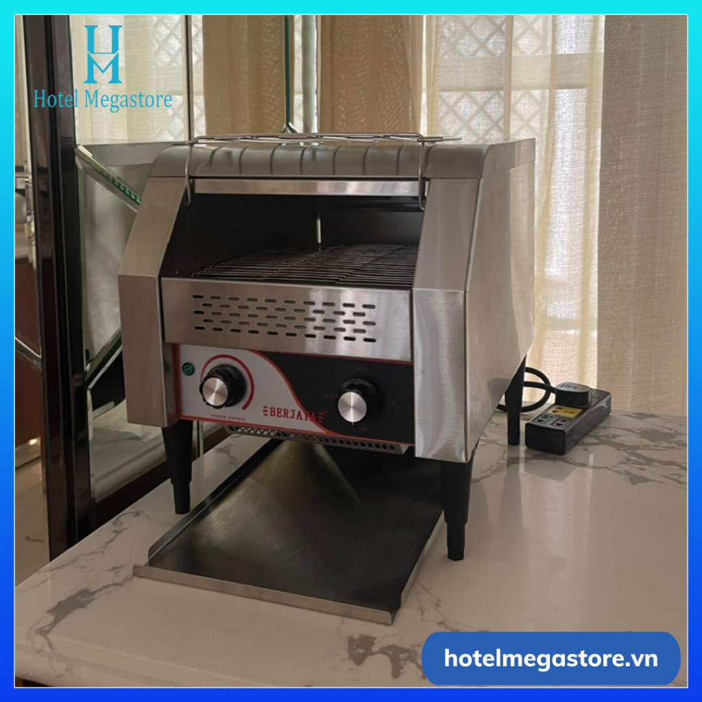 Máy nướng bánh mì băng chuyền TT300 Thương hiệu Berjaya chính hãng - Malaysia