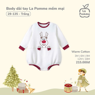 Bodysuit Nous tách lẻ / Lapomme / LiL 0-3M / 3-6M