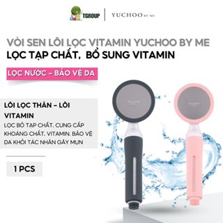 Đầu vòi sen lõi Vitamin lọc bụi bẩn Yuchoo By Me 3in1 Double Filter Shower Head 