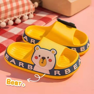  Dép bé trai bé gái quai ngang 3 - 9 tuổi đi trong nhà đi mưa đi nước cao cấp chống trơn trượt hình thú nhiều màu đẹp D52 