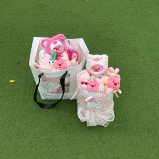 Bó hoa Gấu bông - Hoa Gấu xinh xắn cao cấp, quà tặng, Gấu dâu, hoa len đáng yêu - Thú bông - Quà tặng cao cấp các dịp