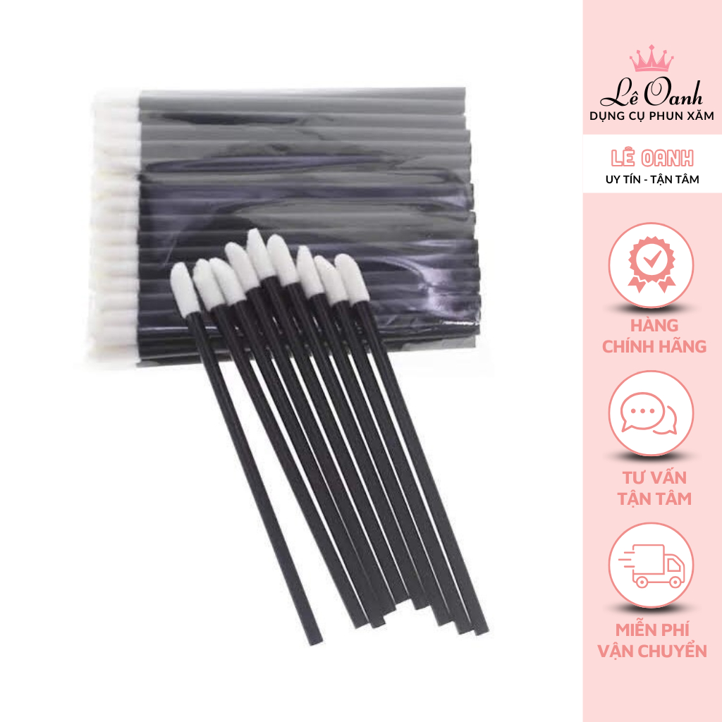 Chà Mực Túi 50 Cây Giúp Chà Sạch Phần Mực Thừa Và Đều Mực Cho Nét Sợi