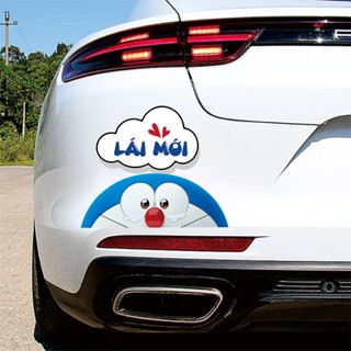  Dán Xe Oto Mẫu Doraemon Lái Mới chống nước dán xe oto dán xe máy trang trí Oto in hình theo yêu cầu in Chữ yêu cầu 