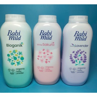 Phấn rôm BABI MILD cao cấp cho bé 160g