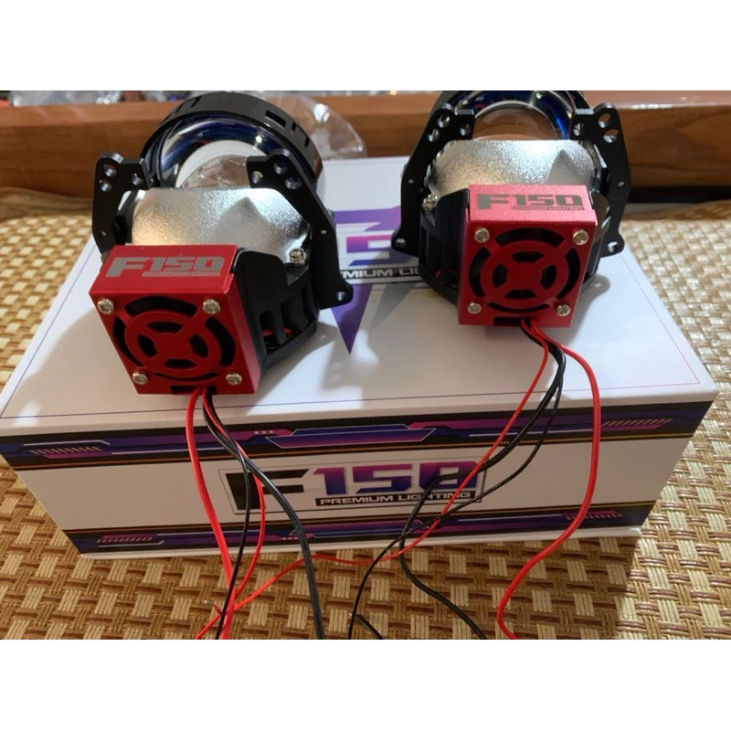 Bóng Bi Cầu Led Titan F150 Chính Hãng BH 2Năm Tặng Mắt quỷ +Vòng 3D