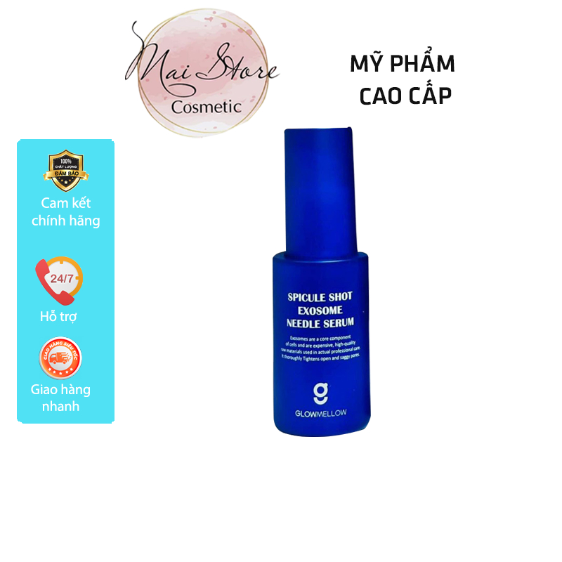Tinh chất vi kim tái tạo Glowmellow Spicule Shot Exosome Needle Serum 30g