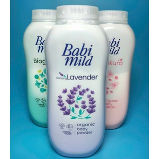 Phấn rôm BABI MILD cao cấp cho bé 160g