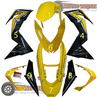  DÀN ÁO WINNER V1 VÀNG 2018  BÁN LẺ TỪNG MÓN  ZIN CHÍNH HÃNG HONDA 