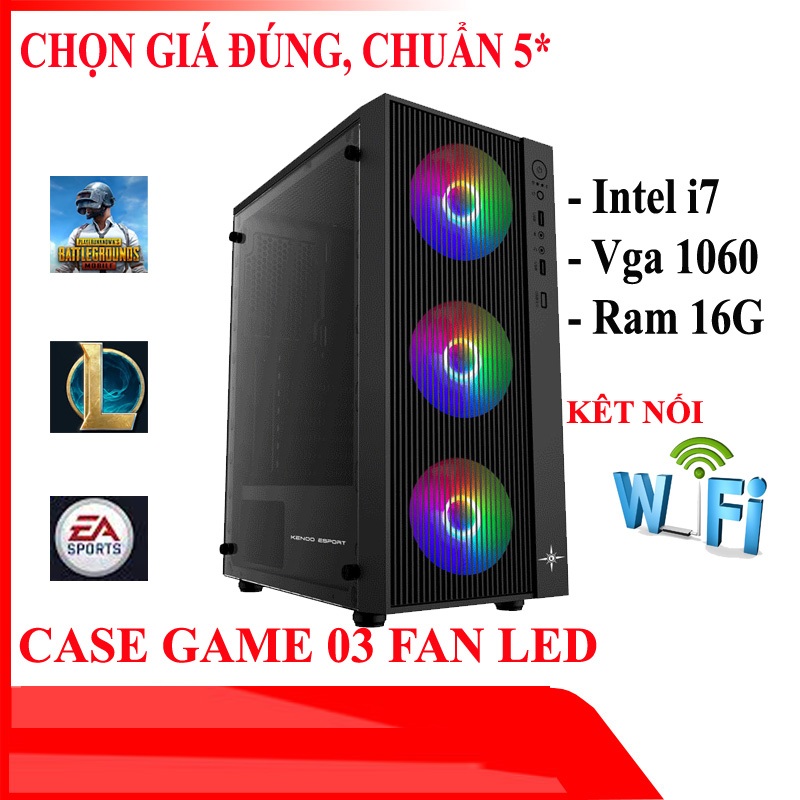 Bộ Máy tính để bàn chơi game Intel Core i7 hiệu năng cao play all game