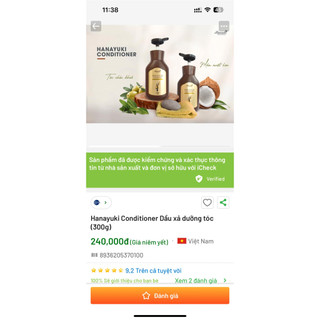 (Chính hãng-Date 2026) DẦU XẢ HANAYUKI CONDITIONER