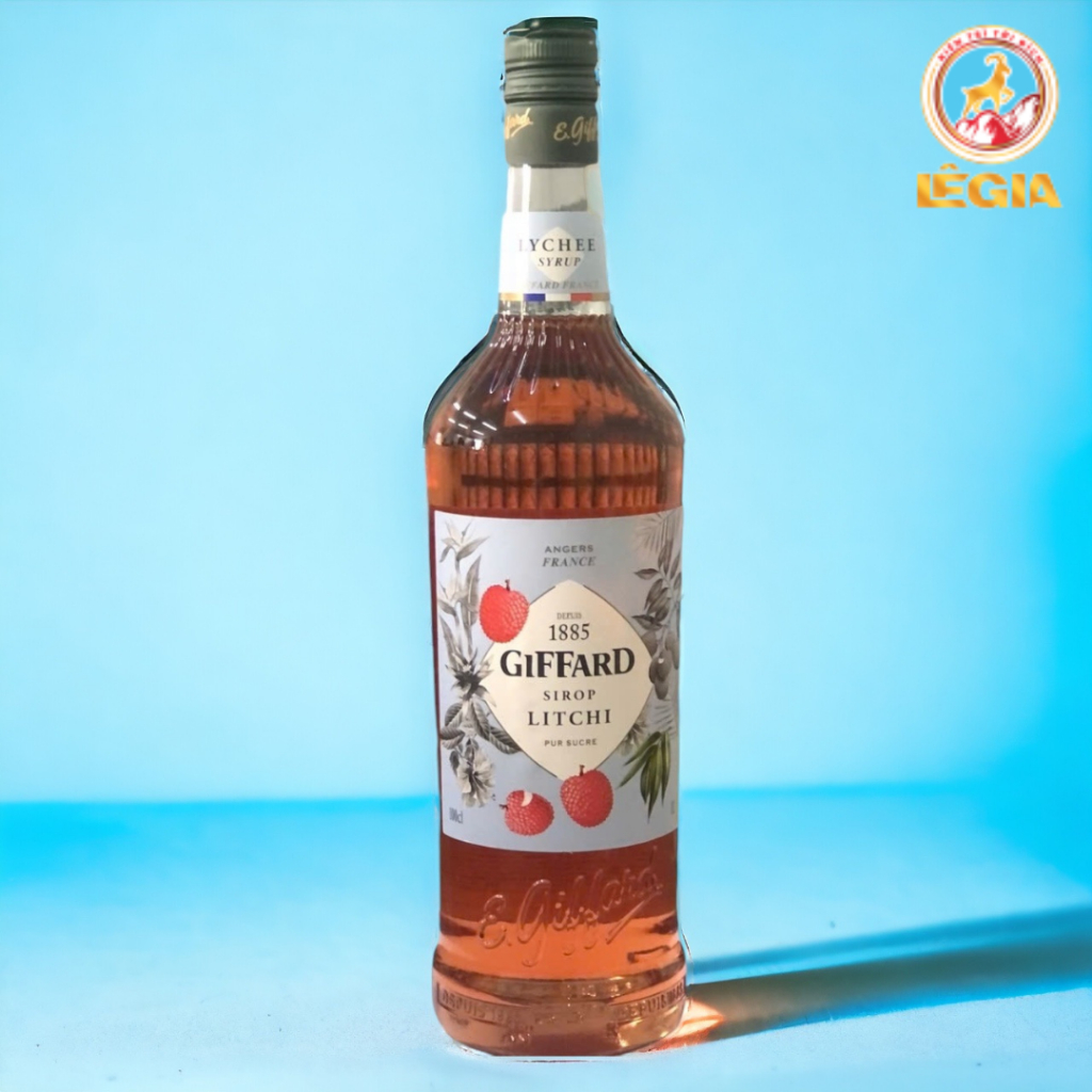 Siro GIFFARD Vải 1 lít - Lychee Sirup