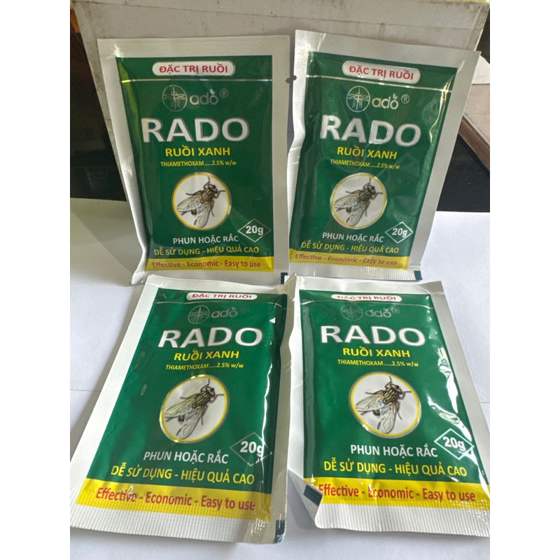 Chế phẩm Diệt Ruồi RADO gói 20g