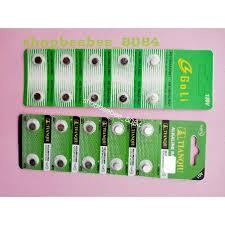 set 10 viên pin khuy pin cúc áo AG13/AG3/LR41/AG1/LR621/AG10/LR1130