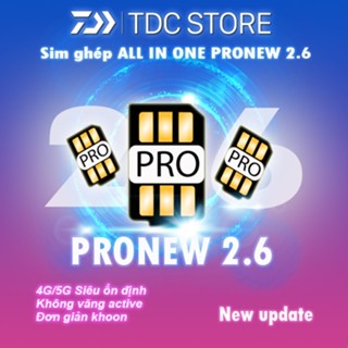 [ProNew 2026] Sim ghép Pro New 2.6