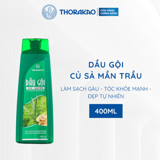 Gội Xả Thorakao 2IN1 Củ Sả Mần Trầu Giảm Ngứa Ngừa Gàu 400ML