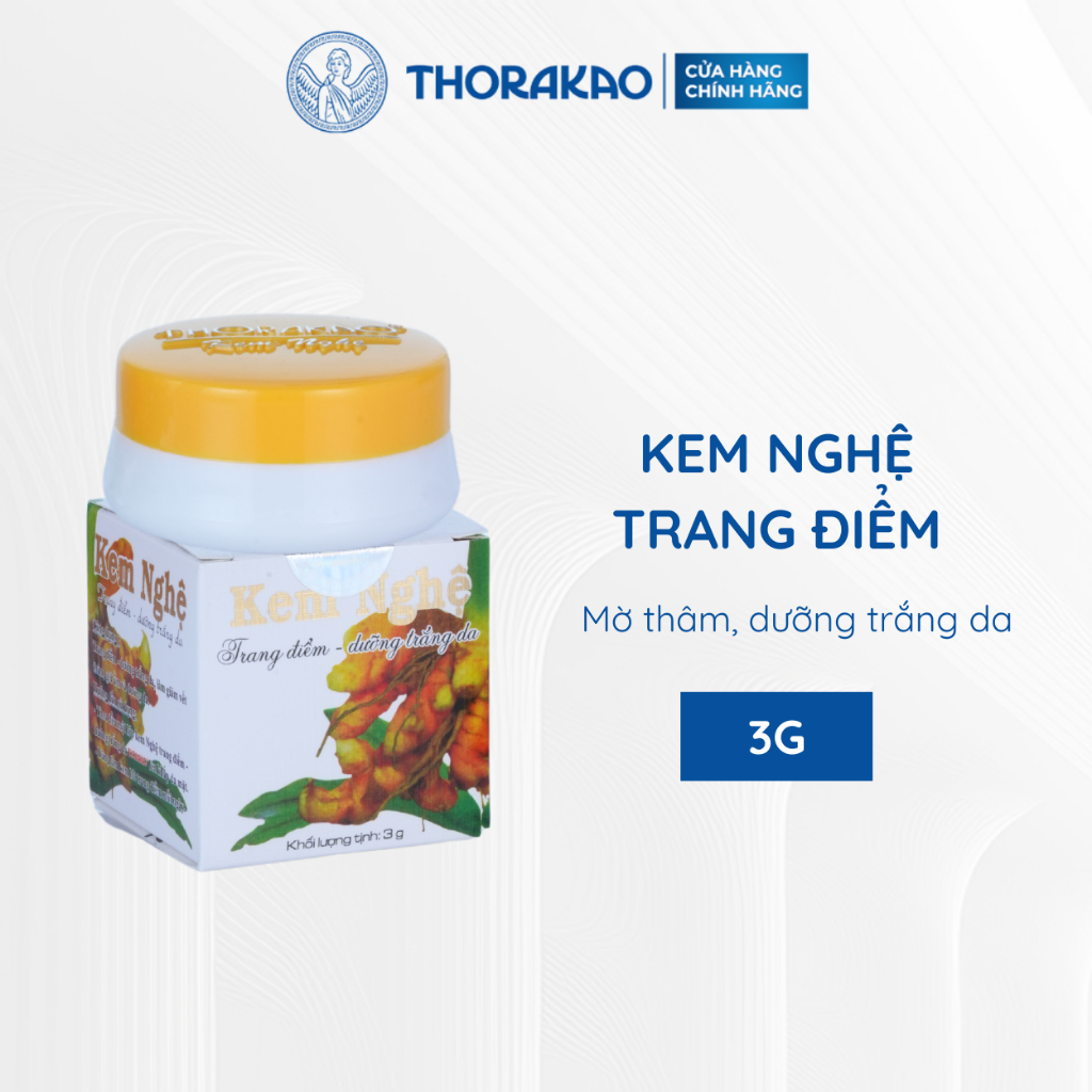 Kem Nghệ Trang Điểm Trắng Da 3G