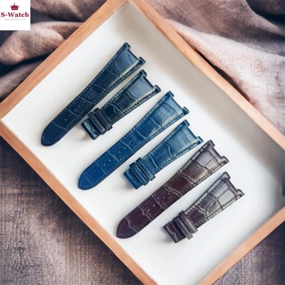 Dây Đeo Đồng Hồ Bằng Da thật 100% Cao Cấp Cho Patek Philippe Nautilus 5712G 5711 25  Không Khóa (24)