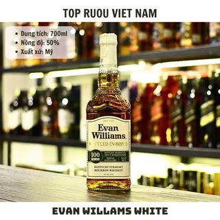[Top Rượu VN] - Evan Willams Black - White 700ml - Honey [Chính Hãng]