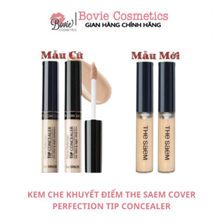  Kem che khuyết điểm The Saem Cover Perfection Tip Concealer tone 1 - 1.5 - 2 