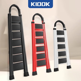 KIOOK Thang Gấp Gọn Thang Chữ A Thang Nhôm Gấp Gọn 3-8 Bậc Tải Trọng 500kg Bảo Hành 12 Tháng