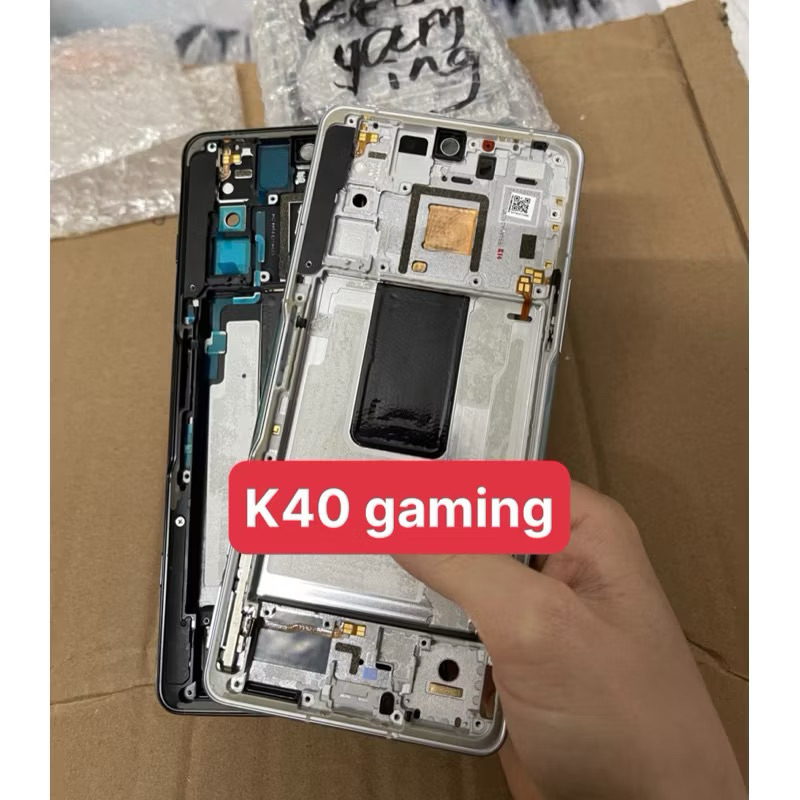 Khung xương Redmi K40 Gaming zin hãng (sẵn phím + ron màn)