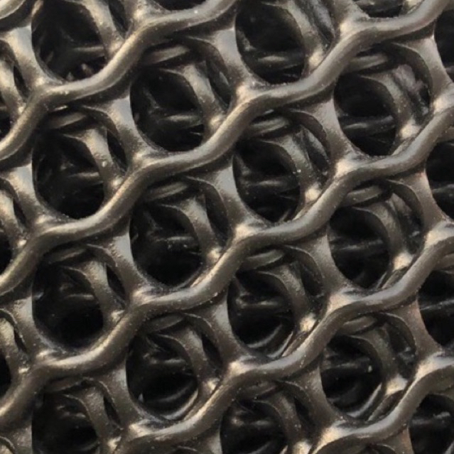 1m x 50cm lưới nhựa đen, lưới mủ, lưới HDPE mắt cáo trang trí