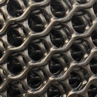 1m x 50cm lưới nhựa đen, lưới mủ, lưới HDPE mắt cáo trang trí