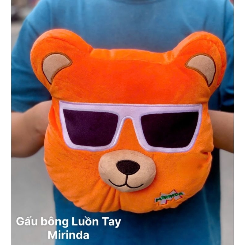 [HOẢ TỐC] 💥💥GẤU BÔNG HÌNH GẤU ĐEO KÍNH SIÊU NGẦU. (HKM 7UP, MIRINDA)