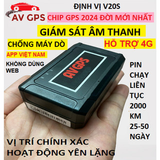 Thiết bị định vị ô tô xe máy V20S (A9+) chip thế hệ mới, pin 25-50 ngày, chính xác cực cao 2