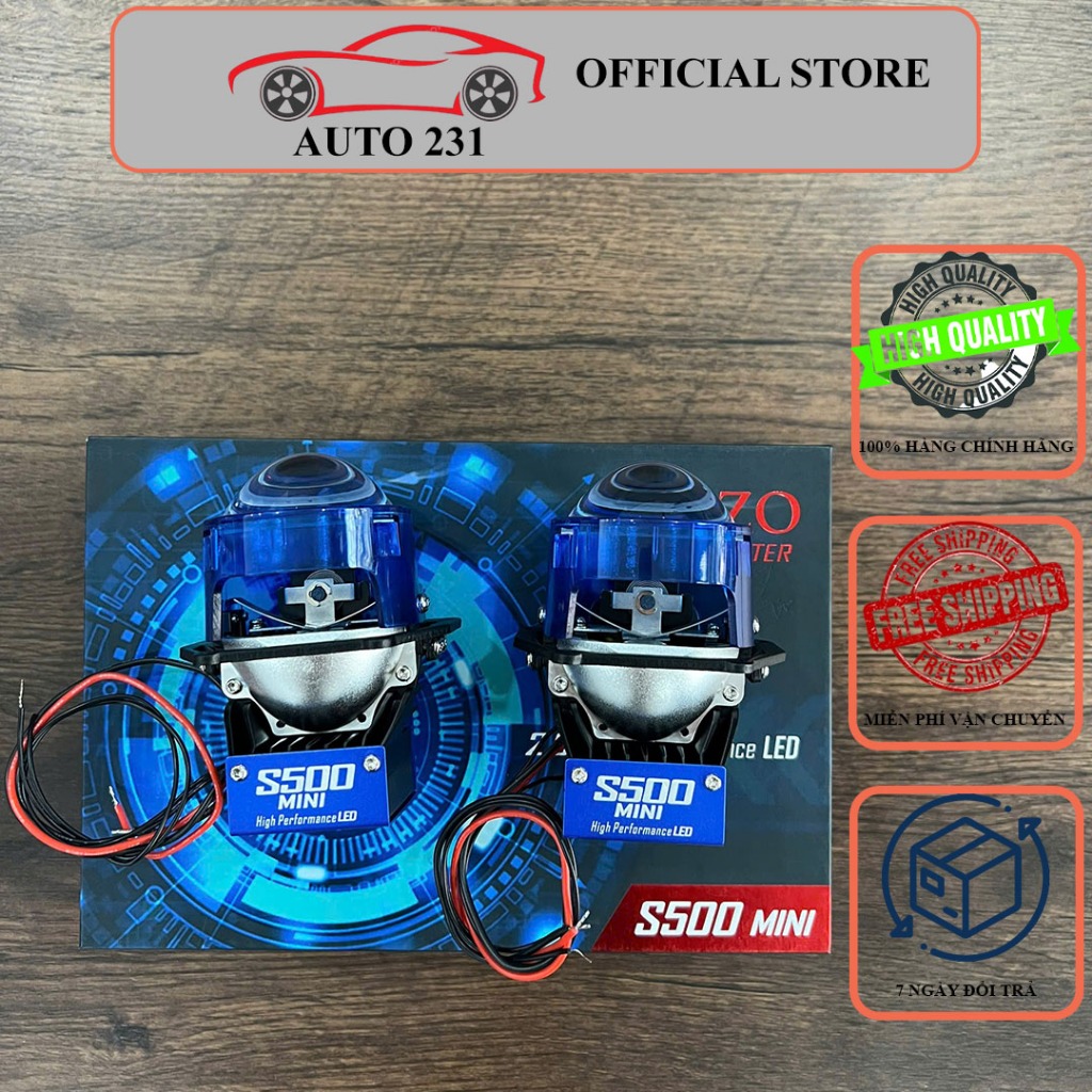 Bi LED Kenzo S500Mini  - BI LED HIỆU SUẤT CAO - BẢO HÀNH 2 NĂM