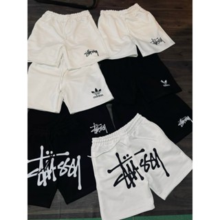 Quần Short Nam Màu Đen Form Rộng Nhiều Họa Tiết, Quần Đùi Thể Thao Lửng Form Rộng NTL Unisex Chất Thun POLY2DA.