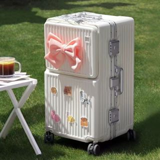 Vali kéo du lịch Quảng Châu, khung nhôm khóa sập cao cấp ( size 32inch )