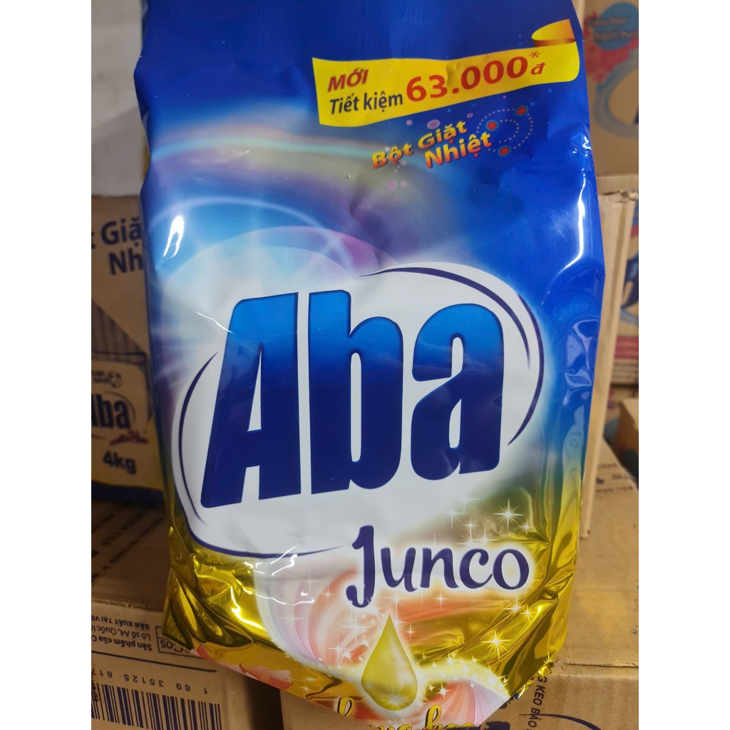 Bột Giặt Nhiệt ABA Hương JUNCO Túi 5.3KG
