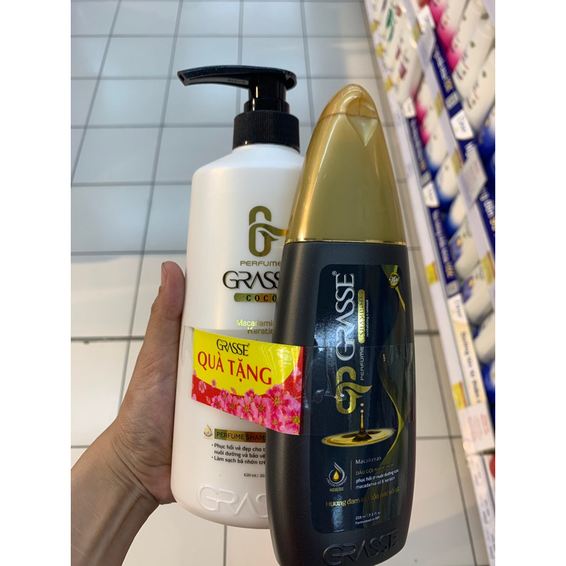 GRASSE - COMBO Dầu Gội 620ml + Dầu Gội Nước Hoa