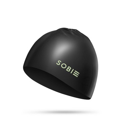 Nón bơi trẻ em sIlicon cao cấp SOBIE - Black S22