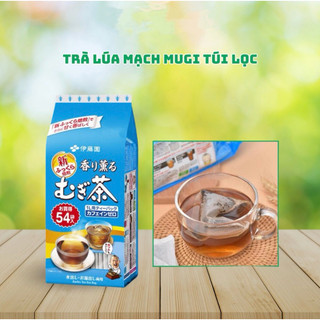 Trà lúa mạch Mugi 54 gói mẫu mới Nhật Bản