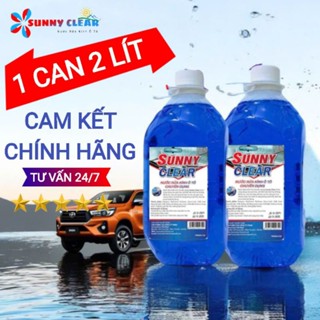 [GIẢM GIÁ 50%]Nước Rửa Kính Ô Tô Chuyên Dụng Sunny Clear 2 Lít,Phù Hợp Với Mọi Loại Xe,Tiết Kiệm Chi Phí