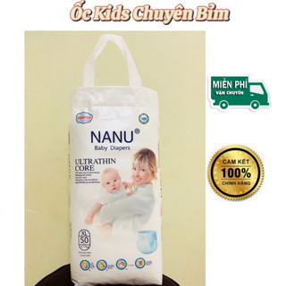  Bỉm Quần  Tã Dán CaoCấp NANU BABY S100 M100 L100 XL100 XXL100 XXXL100 S50 M50 L50 XL50 XXL50 XXXL50 