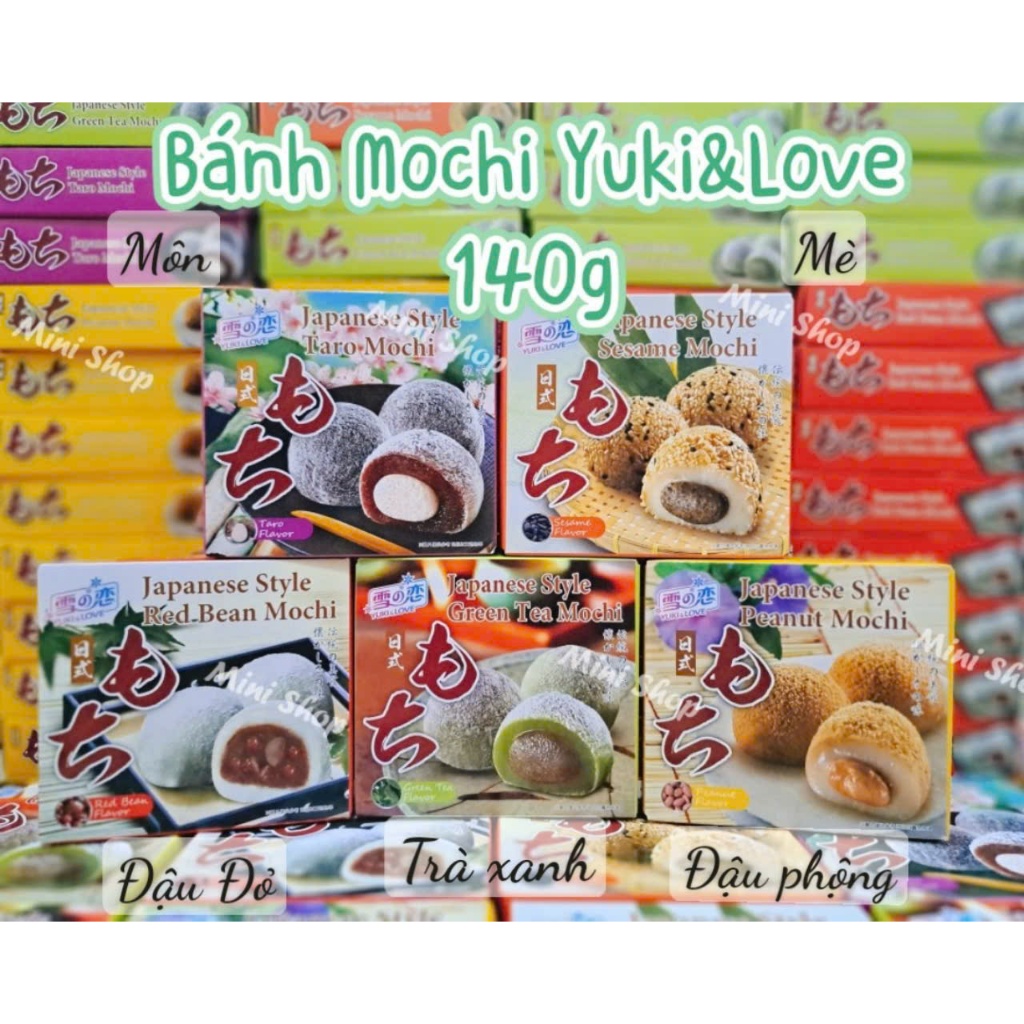 Bánh Mochi Đài Yuki & Love 140g