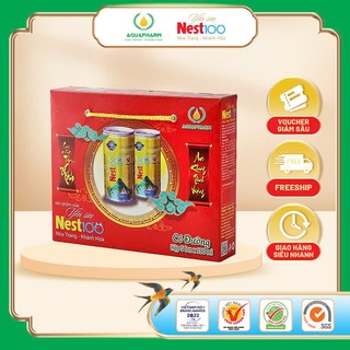 [ Khay 30 lon ] Nước Yến Sào Nest100 Có Đường -N1905N- Lon 190ml