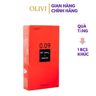 Bao cao su Sagami Super Dot 009 có gai Dày Hộp 10 chiếc