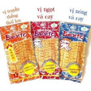 Lốc 13 gói Snack mực Bento