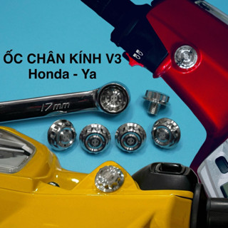 ỐC CHÂN KÍNH INOX CNC V3