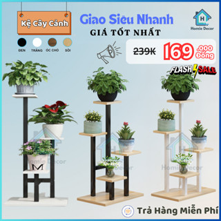 Kệ để cây cảnh, giá để cây cảnh, kệ chậu bông hoa trang trí phòng khách, đôn để cây - Homie Decor