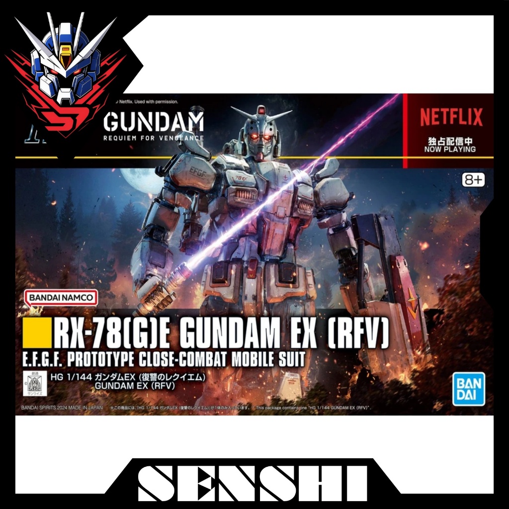 Mô hình lắp ráp HG RFV RX-78[G]E Gundam EX (Requiem for Vengeance)